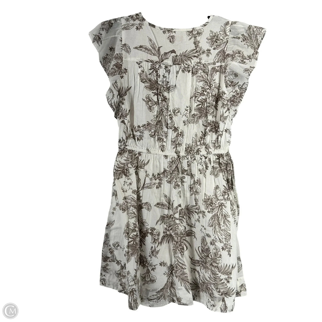 Dress Casual Short By Loft In Brown & White, Size: Mp