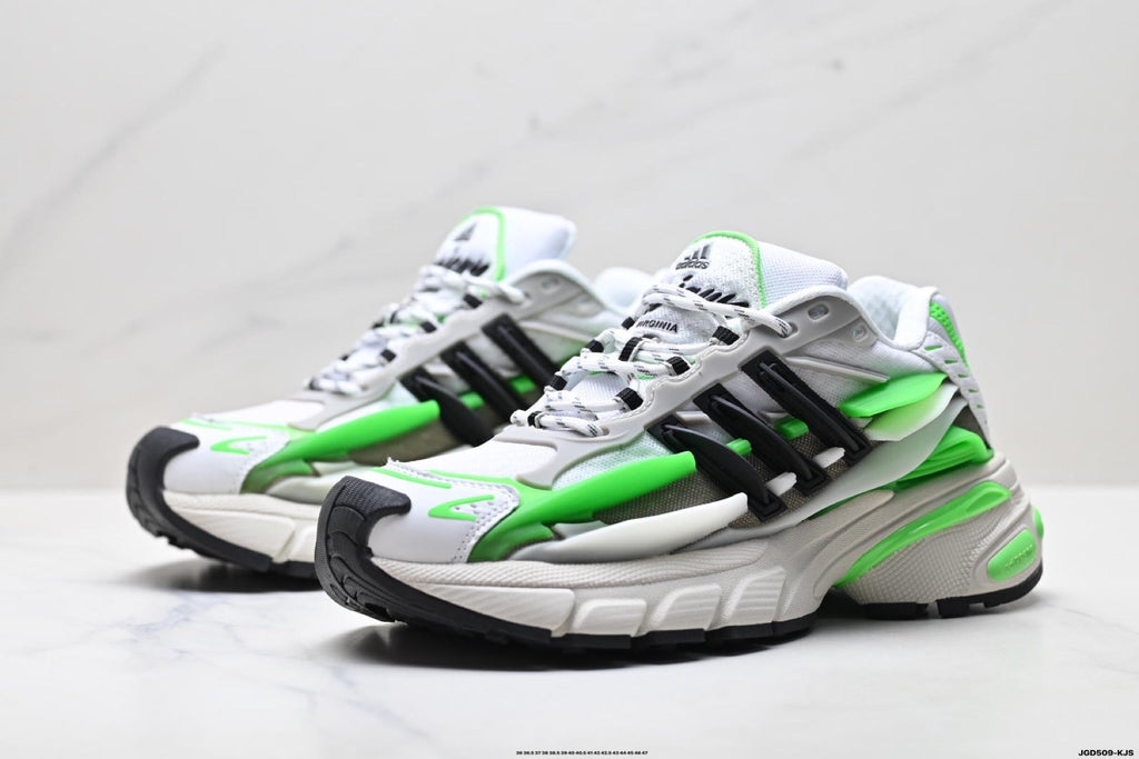Adidas Unisex Dad Sneakers - 3 Colorways incl. White/Orange & White/Green