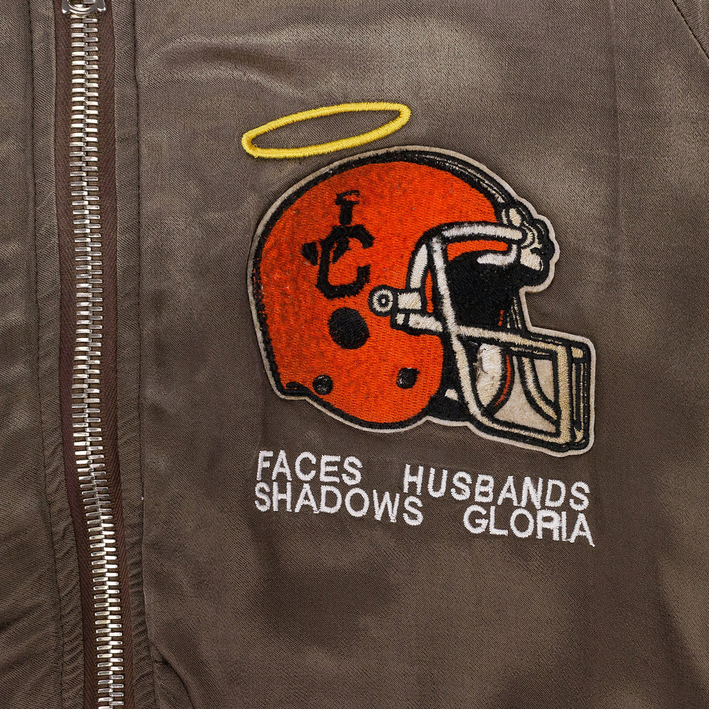 BROWN CASSAVETTES BOMBER JACKET