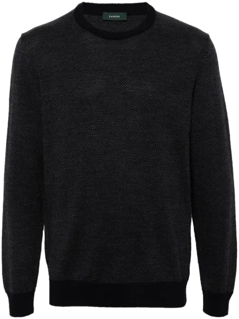 Zanone wool crew-neck sweater