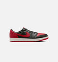 Air Jordan 1 Retro Low OG Banned Men's Sneakers - Black/Varsity Red/Summit White