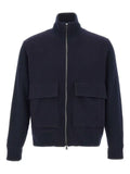 Paul & Shark knit-sleeves jacket