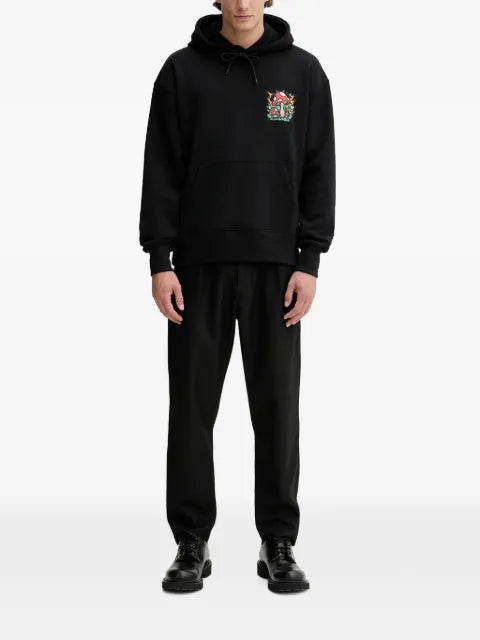 MSGM mushroom-patch hoodie