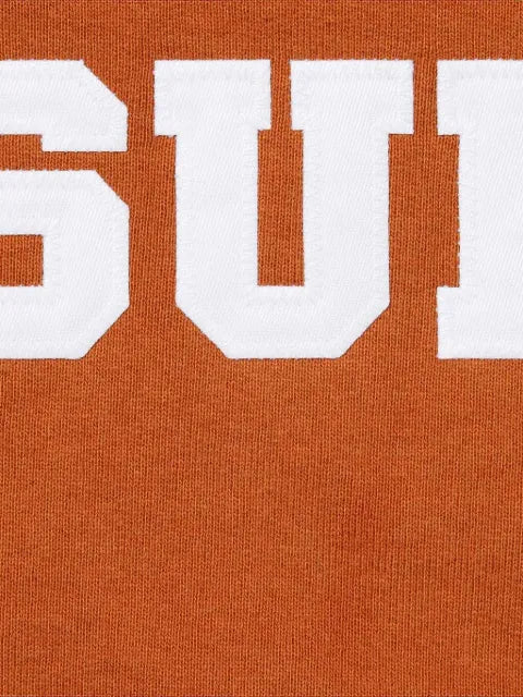 Supreme zip-up "Rust" hoodie