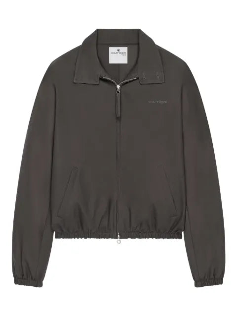 Courrèges zip-up cotton jacket