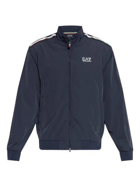 Ea7 Emporio Armani zip-fastening striped jacket