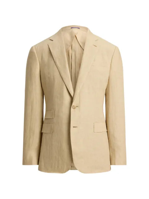 Ralph Lauren Purple Label Kent hand-tailored linen suit jacket