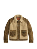 Ralph Lauren RRL shearling cotton jacket