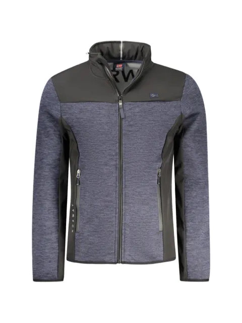 NORWAY 1963 panelled zip-up sport jacket