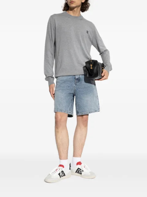 Balmain fine silk and cotton jumper
