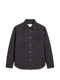 AMI Paris cotton overshirt with Ami de Coeur