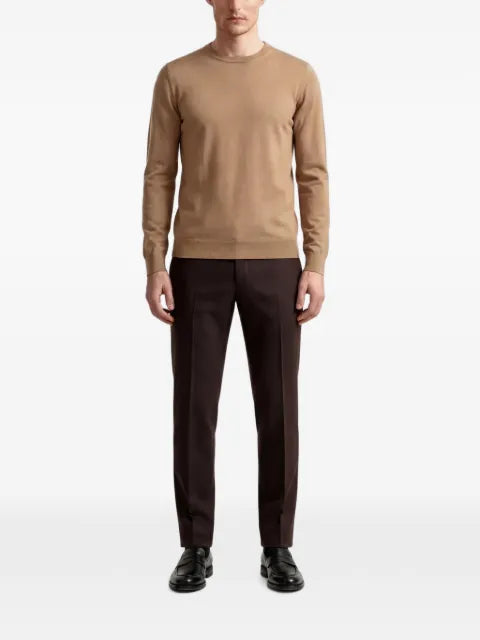 Drumohr crew-neck cotton sweater