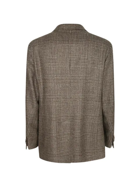 Tagliatore prince-of-wales check blazer