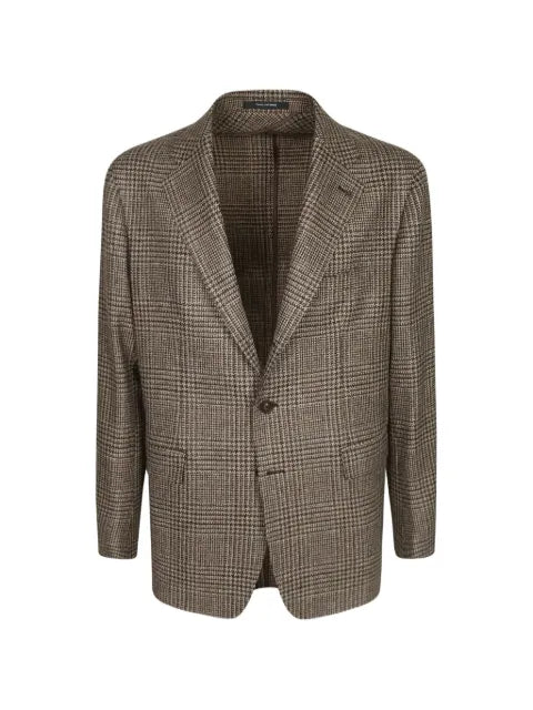 Tagliatore prince-of-wales check blazer
