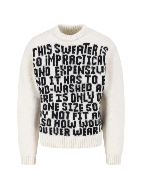 ERL intarsia-knit sweater