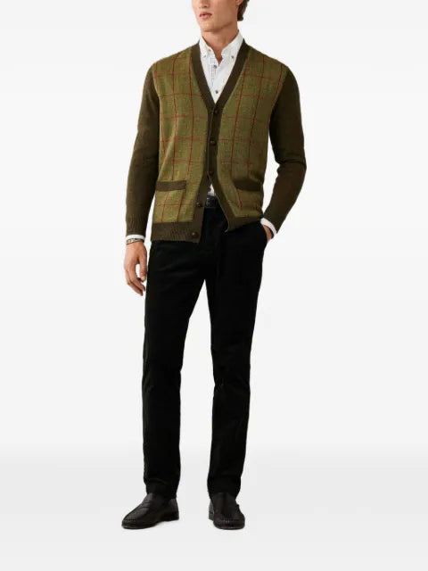 Hackett London Cardigan with V-neck