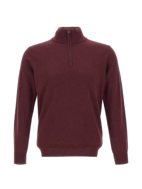 Kangra half-zip virgin-wool sweater