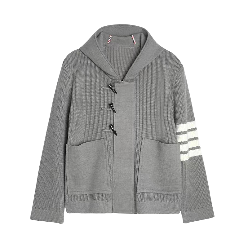 Unisex Chunky Knit Jacket | Thom Browne
