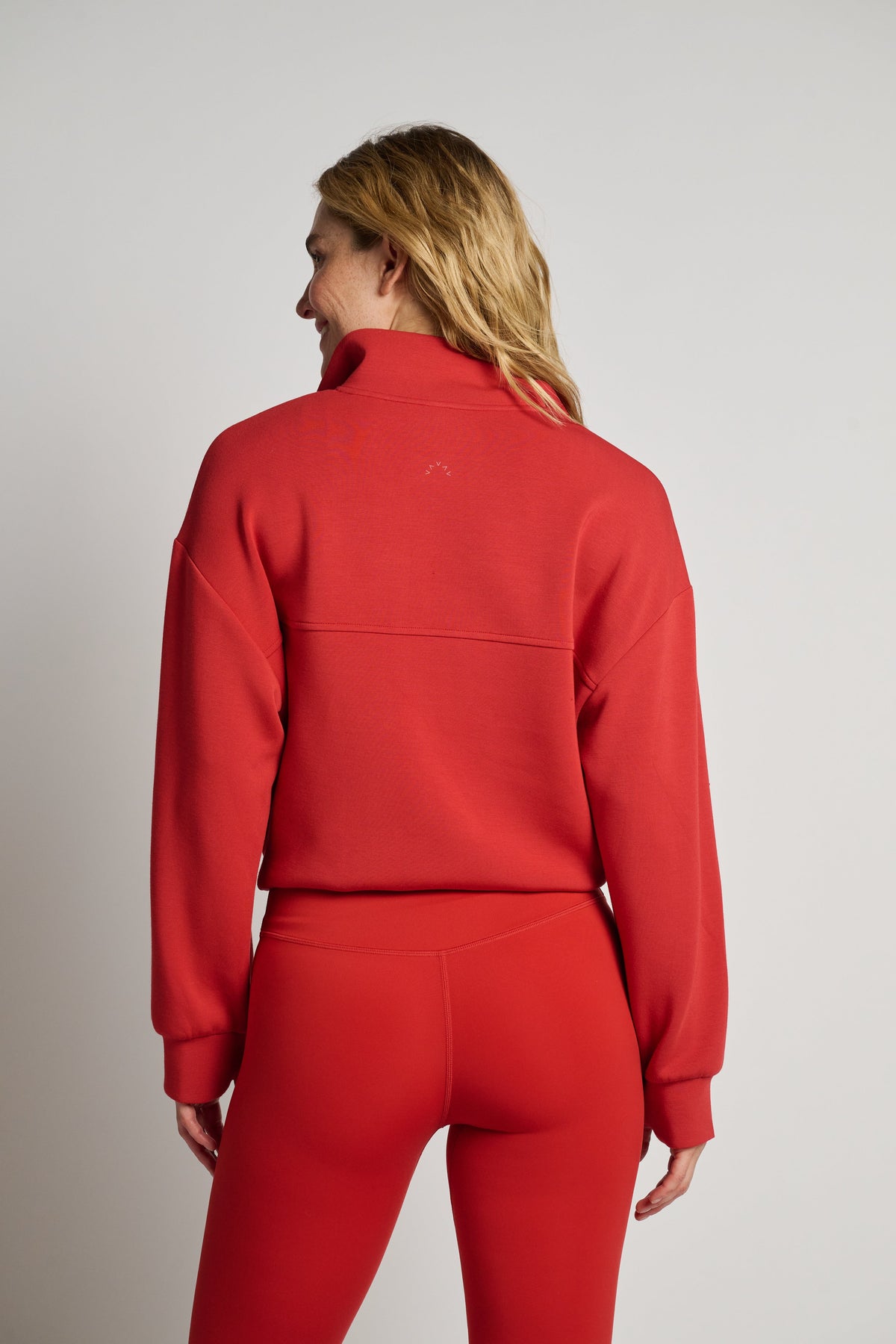 Sian Cropped Half Zip